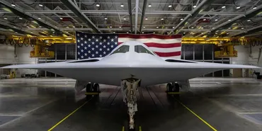 アメリカ空軍の最新ステルス爆撃機、「B