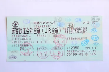 格安鉄道旅の定番きっぷ「青春18きっぷ」の使い方