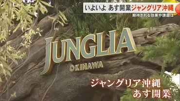 ジャングリア沖縄が7月25日にオープン 初年度の経済波及効果の試算は3952億円(沖縄テレビOTV)