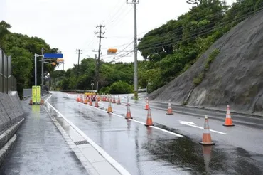 ジャングリア開業直前】右折帯、きょう18日昼に使用始まる 渋滞対策、名護市中山の県道84号 沖縄(琉球新報)