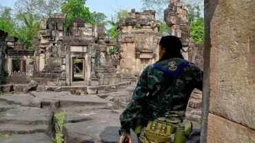 タイ・カンボジアの国境付近で軍が衝突 タイ軍で民間人ら12人死亡と発表
