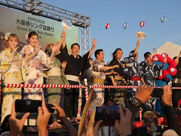 万博の夜空を彩る盆踊り！大阪・関西万博、河内音頭、大屋根リングで何が？大屋根リング盆踊り、大阪万博を熱狂の渦に！