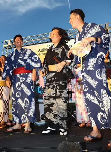 河内家菊水丸 万博リング上で河内音頭歌唱 「夢のような空間」 55年来の念願かなえる（スポニチアネックス） 
