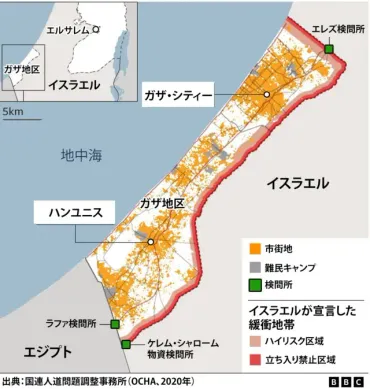 ガザ地区の現状は大丈夫？深刻化する人道危機と栄養不良ガザ地区の人道危機とは!!?