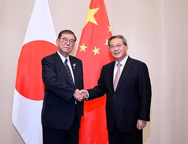 日中首相、「戦略的互恵関係」推進で一致＝石破首相、台湾問題「72年日中共同声明を堅持」 習近平主席と11月に会談へ 