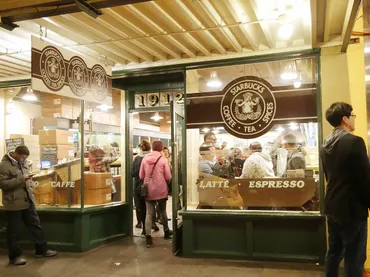 スターバックス1号店(シアトル)の魅力とは？限定グッズやコーヒー豆を徹底解説？スターバックス1号店：限定グッズとコーヒーの世界
