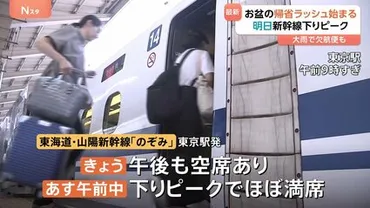 2025年のお盆休み、混雑を避けるには？ 交通機関と混雑回避策について徹底解説！(混雑予測？)2025年お盆休みの交通機関混雑予測と回避策
