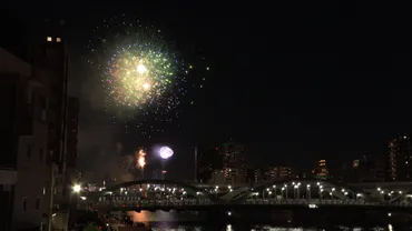 隅田川花火大会に約93万人 夏の風物詩楽しむ 熱中症対策も（FNNプライムオンライン）