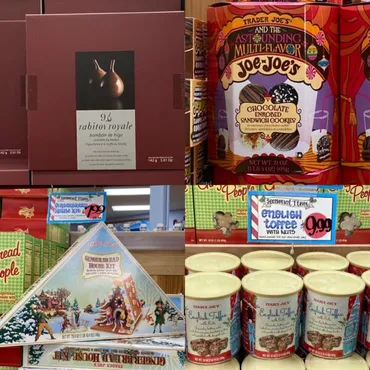 トレーダージョーズ ホリディ、クリスマスのお菓子 Trader Joe゛s New and Returning Limited Seasonal  Sweets 2021 