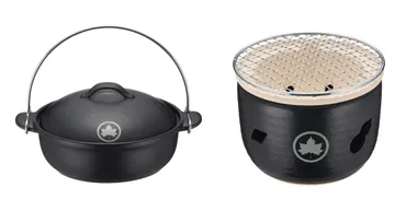 風流で使い勝手も抜群！LOGOSと萬古焼がコラボした土鍋＆水コンロが発売 
