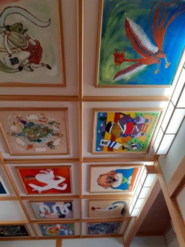香北町美良布 大川上美良布神社の天井絵』南国・土佐山田・香南(高知県)の旅行記・ブログ by こたままさん【フォートラベル】