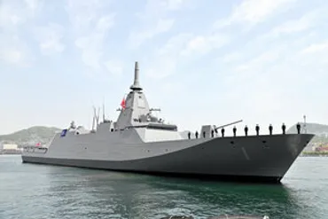 海自最新鋭・もがみ型護衛艦を報道公開 豪輸出へ米国に協力の求めも:朝日新聞