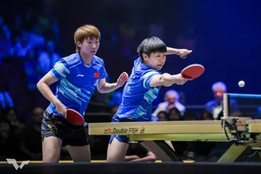 張本美和・大藤沙月 世界V2の中国ペアにフルゲームで敗戦もWTT最高峰の舞台で準V【卓球 ヨーロッパスマッシュ】（テレ東スポーツ） 