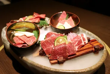 熊本で本当においしい馬肉が食べられる、熊本馬肉ダイニング 馬桜(うまさくら)