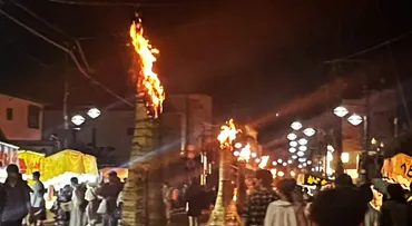 450年の歴史を持つ日本3奇祭『吉田の火祭り・すすき祭り』8月26日(火)27日(水)開催🔥