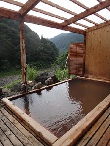 湯原温泉 猫鼻の湯