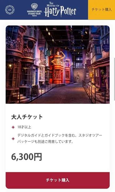 ハリー・ポッター・スタジオツアー東京」チケットを一番安く予約するコツ(としまえん跡)【2025年8月更新】