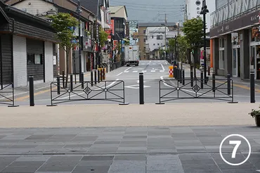 由布院駅周辺の交通体系再編成 