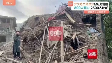 アフガニスタン地震、被災地の現状と復興への道筋？アフガニスタン地震、死者800人超、救助急がれる