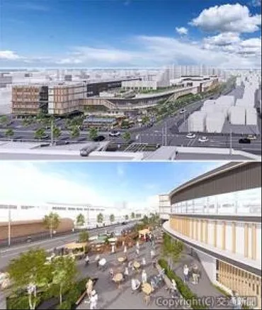 「カシオペア」が彩る大宮駅西口再開発？大宮駅西口複合施設「（仮称）桜木PPJ」と「カシオペア」展示