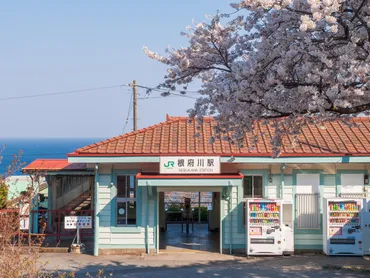 絶景駅、根府川駅とは？海と自然が織りなす魅力に迫る！（根府川駅、絶景、観光）根府川駅：絶景を望む駅の魅力