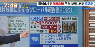 子どもたちを死に導く゛消耗症゛、食糧危機の裏で深刻な病が蔓延…日本にできることは?