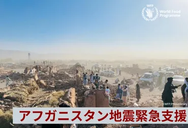 2023年アフガニスタン地震緊急支援 (国連WFP協会)