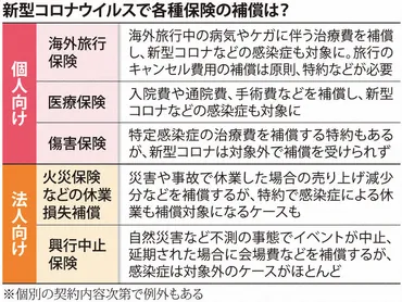新型コロナで海外旅行キャンセル急増 保険は適用されるのか?