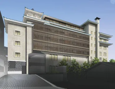 帝国ホテル京都(地上7階建・55室)2026年3月5日開業「弥栄会館」の壁面保存・新築