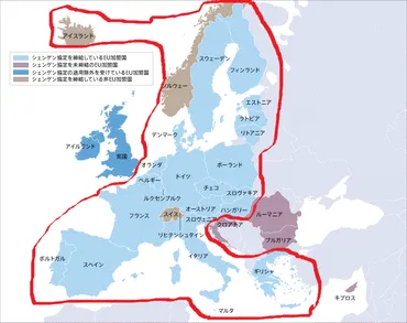 シェンゲン協定の90日間を超えてオーストリアに入国、滞在できるのか?実際に試してみた。