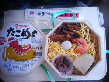 元祖珍辨たこめし」駅弁情報
