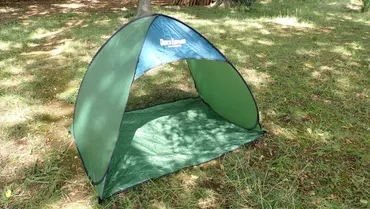 100均】ダイソーの1000円テント「クイックエクスパンドサンシェード」が最強