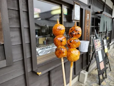 馬籠宿の五平餅を食べ比べてみる : Emily diary