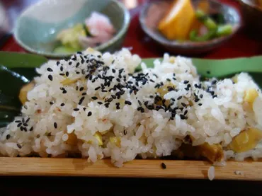 馬籠のランチは栗おこわ。街外れの人気店でいただきました。』中津川(岐阜県)の旅行記・ブログ by nomonomoさん【フォートラベル】