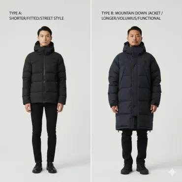 マウンテンダウンジャケットサイズ感の失敗しない選び方