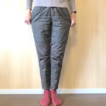 ワークマン パンツ】2022年大人気「洗えるフュージョンダウンライトパンツ」を女性目線で解説!