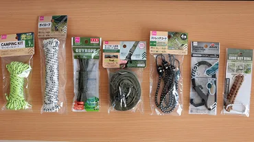 じつはかなりお買い得!?ダイソーのキャンプ用ロープを徹底検証【100均】