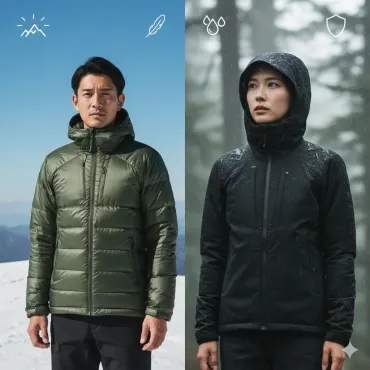 比較】ライトヒートジャケットとサンダージャケットの違い