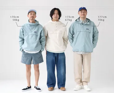 パタゴニアのアノラックのサイズ選び＆ドローコード活用術