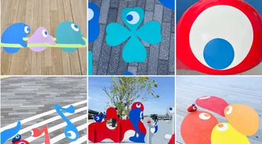 大阪・関西万博】話題の「こみゃく」が人気!全25か所!会場のどこにいる?特徴やミャクミャクとの違いについてもご紹介!