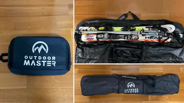 PRレビュー】収納力めっちゃある！スキー スノーボード バッグ：Foldable Snowboard Bag OUTDOOR MASTER :  碧き流星 2nd 《デジタル家電レビュー》