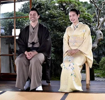 小泉八雲の旧居訪れた「ばけばけ」夫婦役が松江の印象語る ...