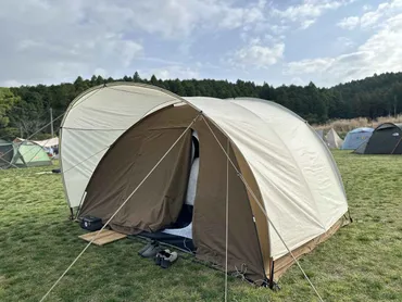 ワークマン】3WAYで使える5人用新作テント『サークルドーム ...