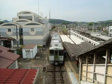 越生駅【埼玉県】(八高線。2011年訪問) 