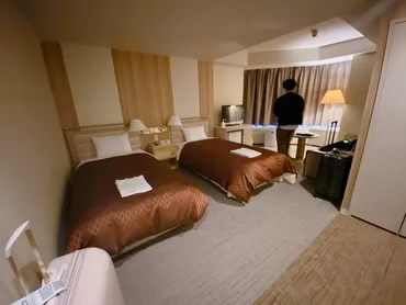 星野リゾートトマムの宿泊記②スタンダードツインルーム部屋紹介 ...