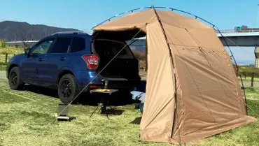 ワークマン、アウトドア市場で快進撃？注目のキャンプギアをご紹介！ワークマンのアウトドアギア、カーサイドシェルターと寝具に注目