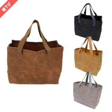 D013 パラフィン帆布ミディアムトート 