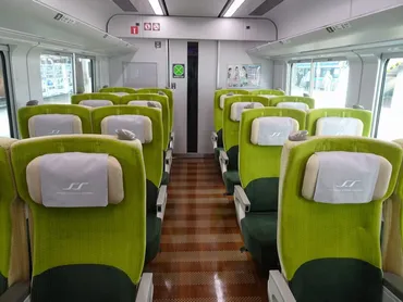 穏やかなれしおかぜ、8600系とその時代【普通・グリーン車の車内など】