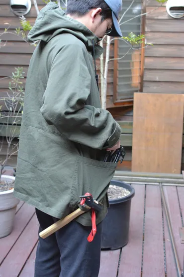 ワークマン コットンキャンパー レビュー。春の焚き火ウェア決定版。作業着感少なめ│maagz