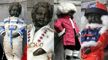 ベルギーの本家「小便小僧」による13のコスプレ 